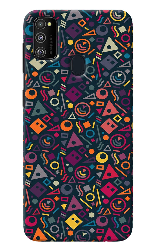 Geometric Abstract Samsung M21 2020 Back Cover