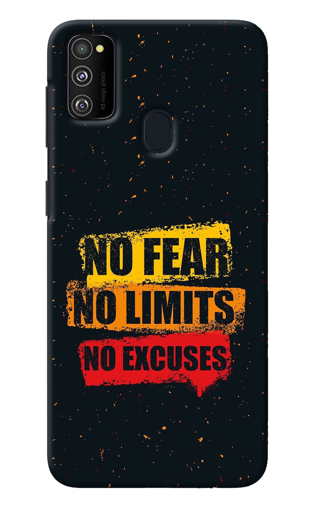 No Fear No Limits No Excuse Samsung M21 2020 Back Cover