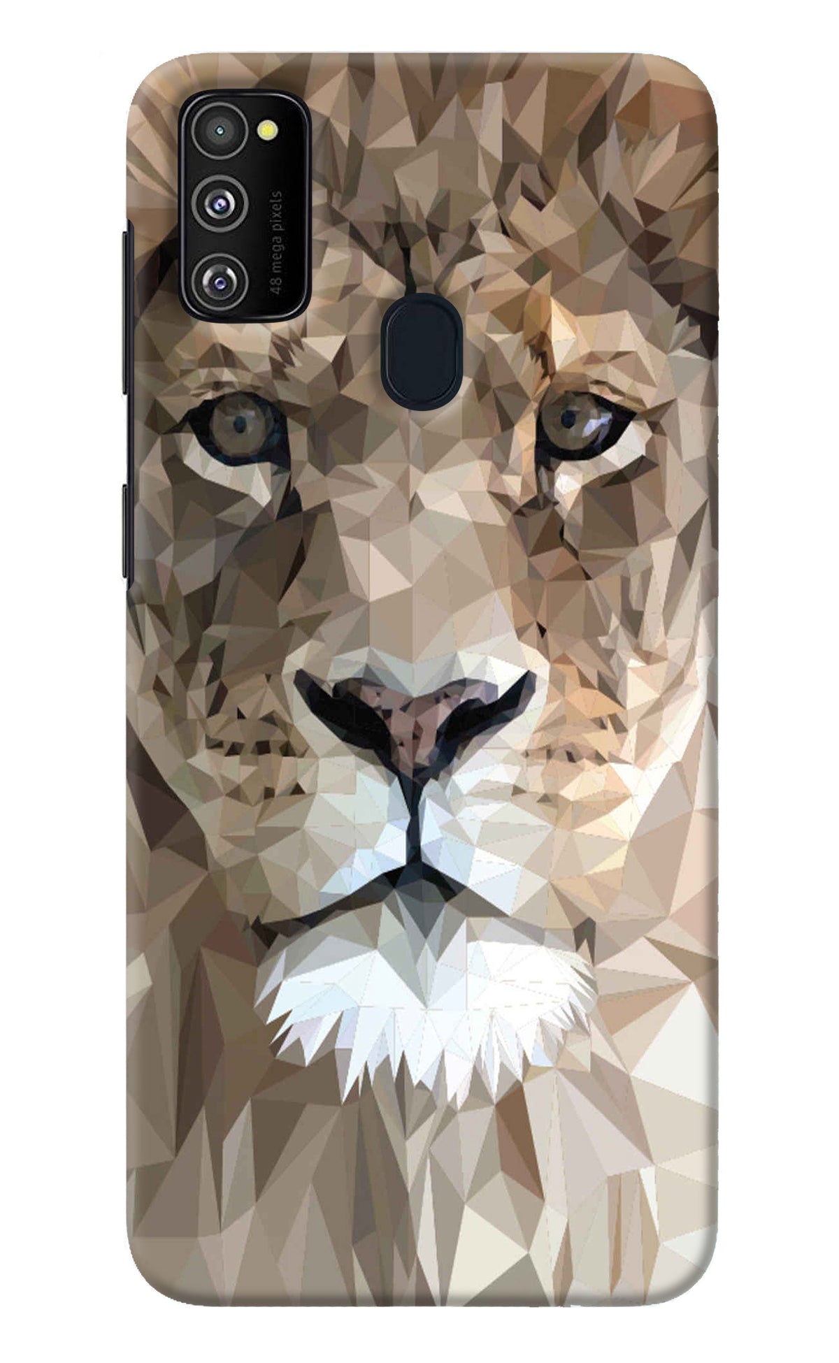 Lion Art Samsung M21 2020 Back Cover