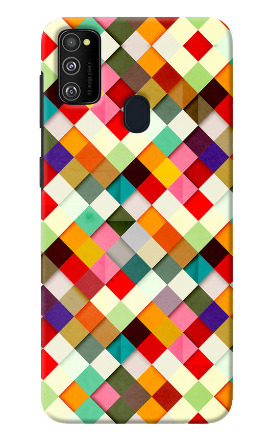 Geometric Abstract Colorful Samsung M21 2020 Back Cover