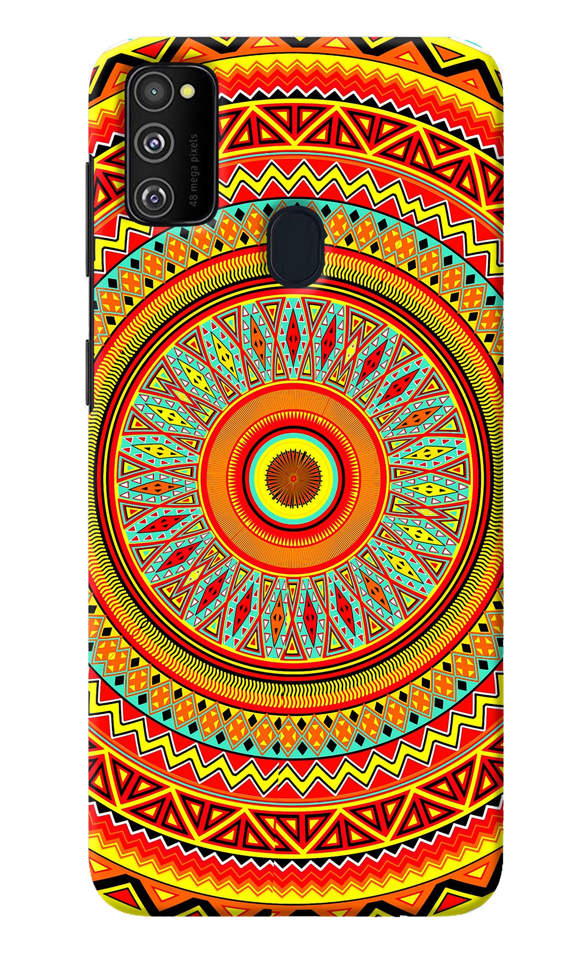 Mandala Pattern Samsung M21 2020 Back Cover