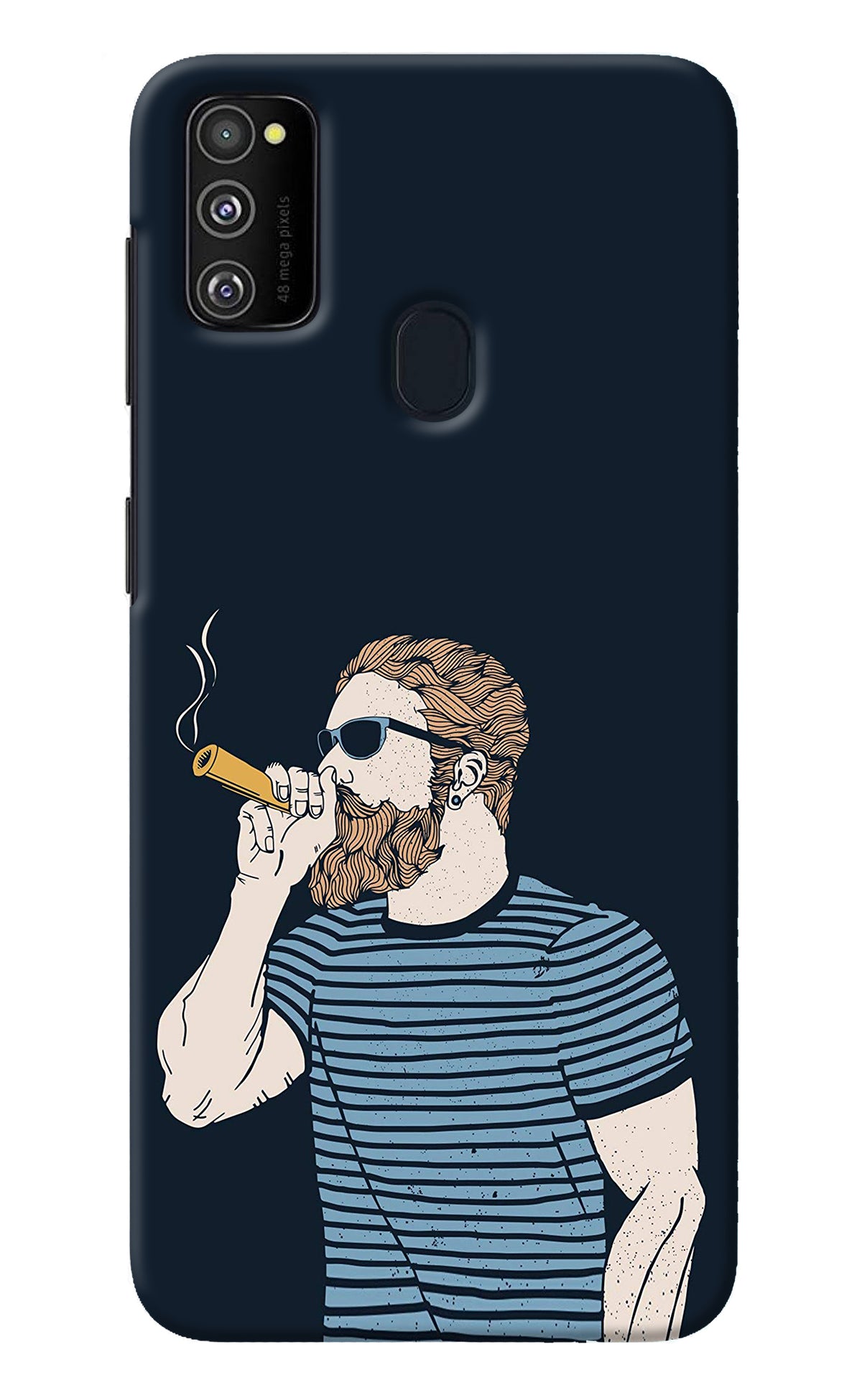 Smoking Samsung M21 2020 Back Cover