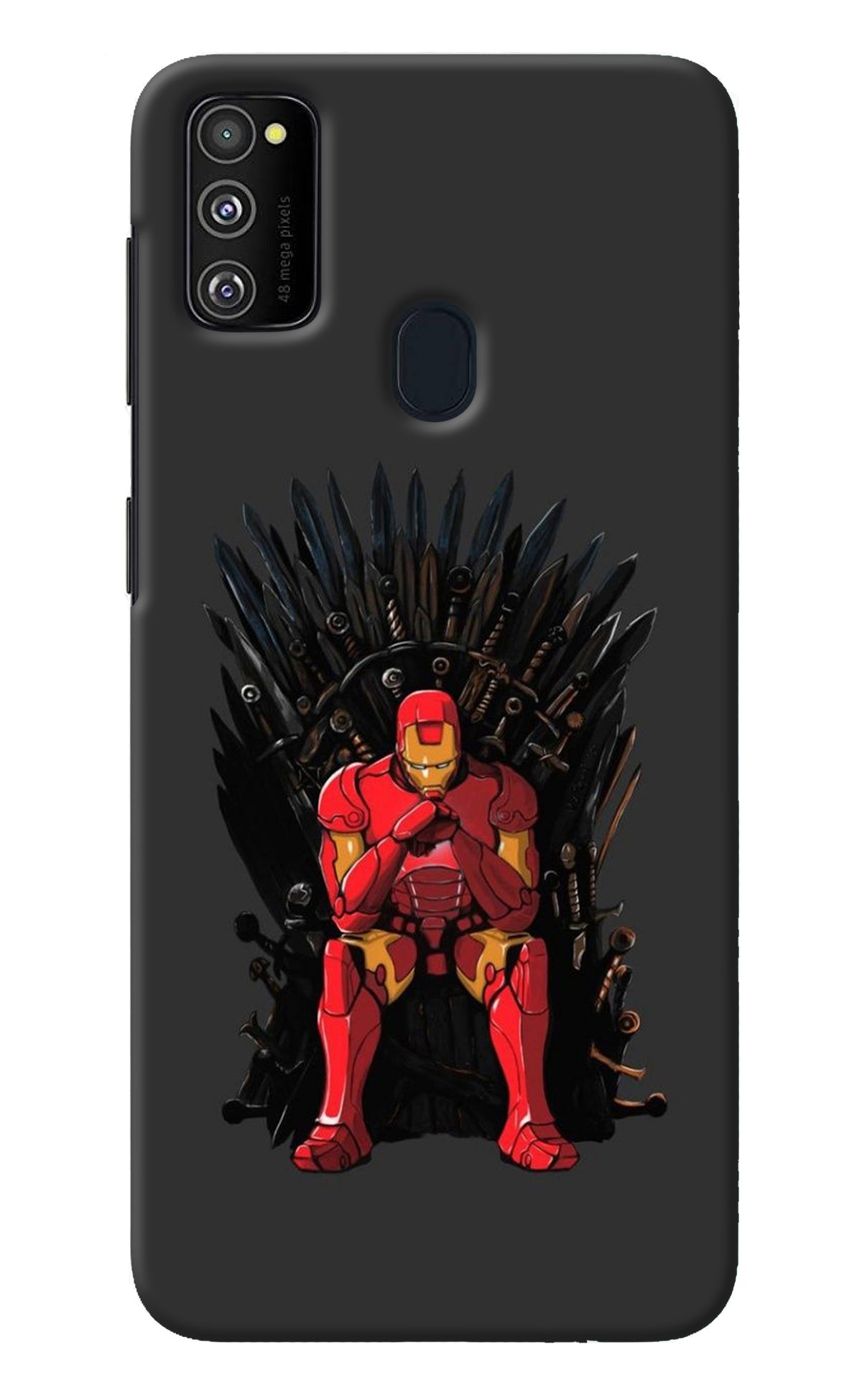 Ironman Throne Samsung M21 2020 Back Cover