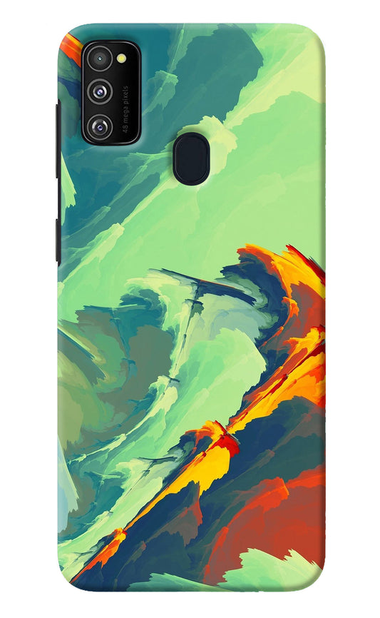 Paint Art Samsung M21 2020 Back Cover