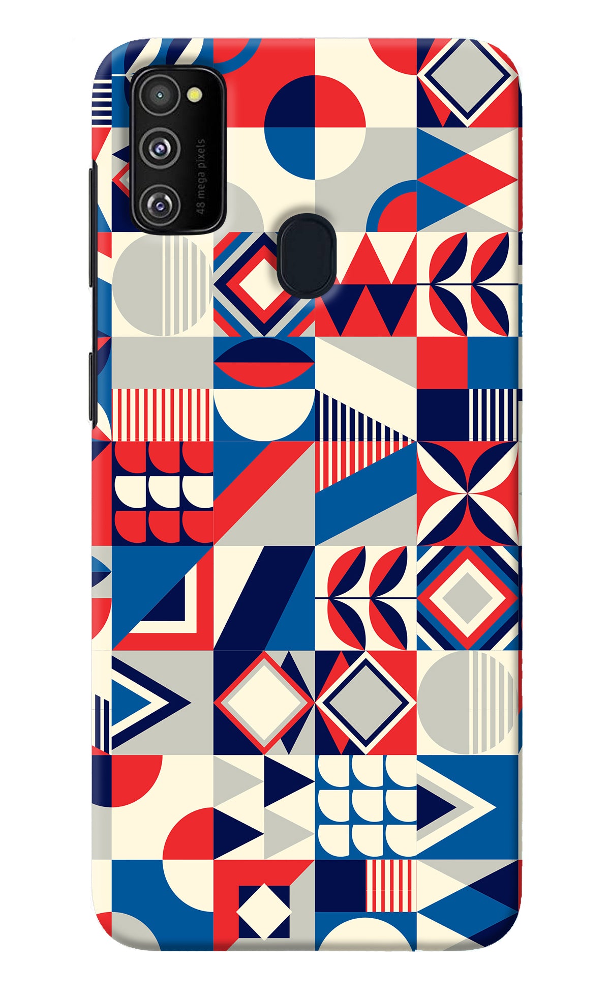 Colorful Pattern Samsung M21 2020 Back Cover