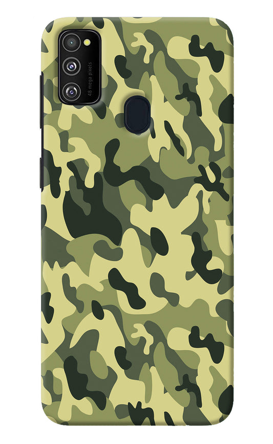 Camouflage Samsung M21 2020 Back Cover