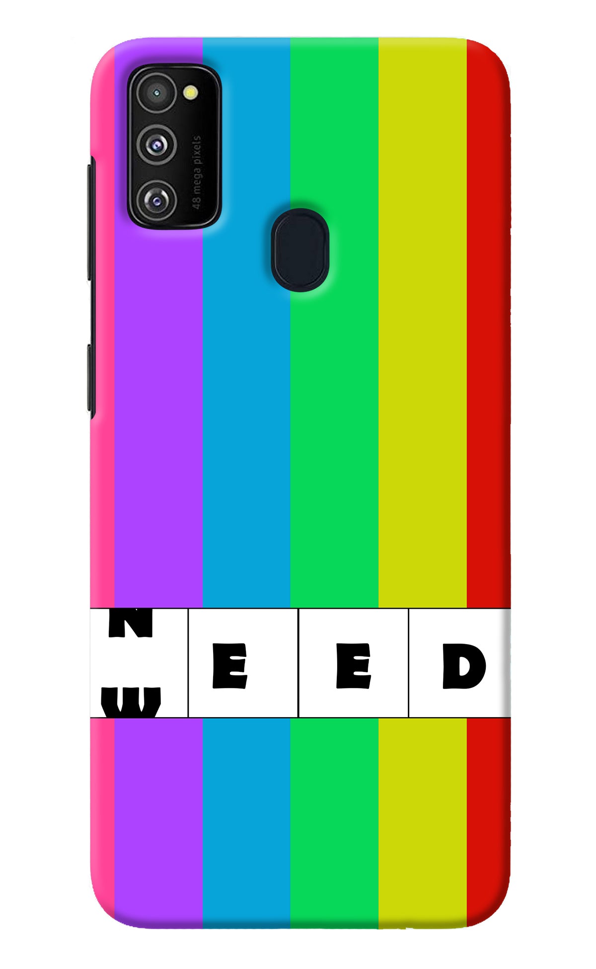 Need Weed Samsung M21 2020 Back Cover