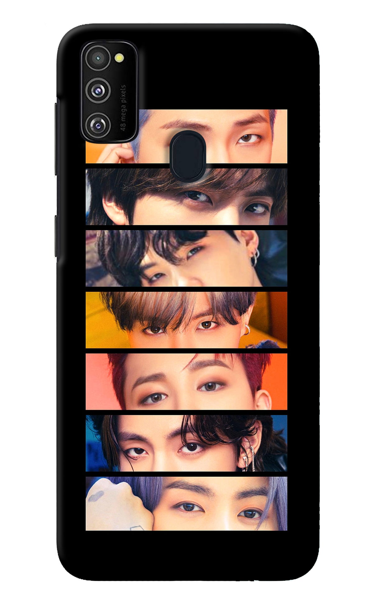 BTS Eyes Samsung M21 2020 Back Cover