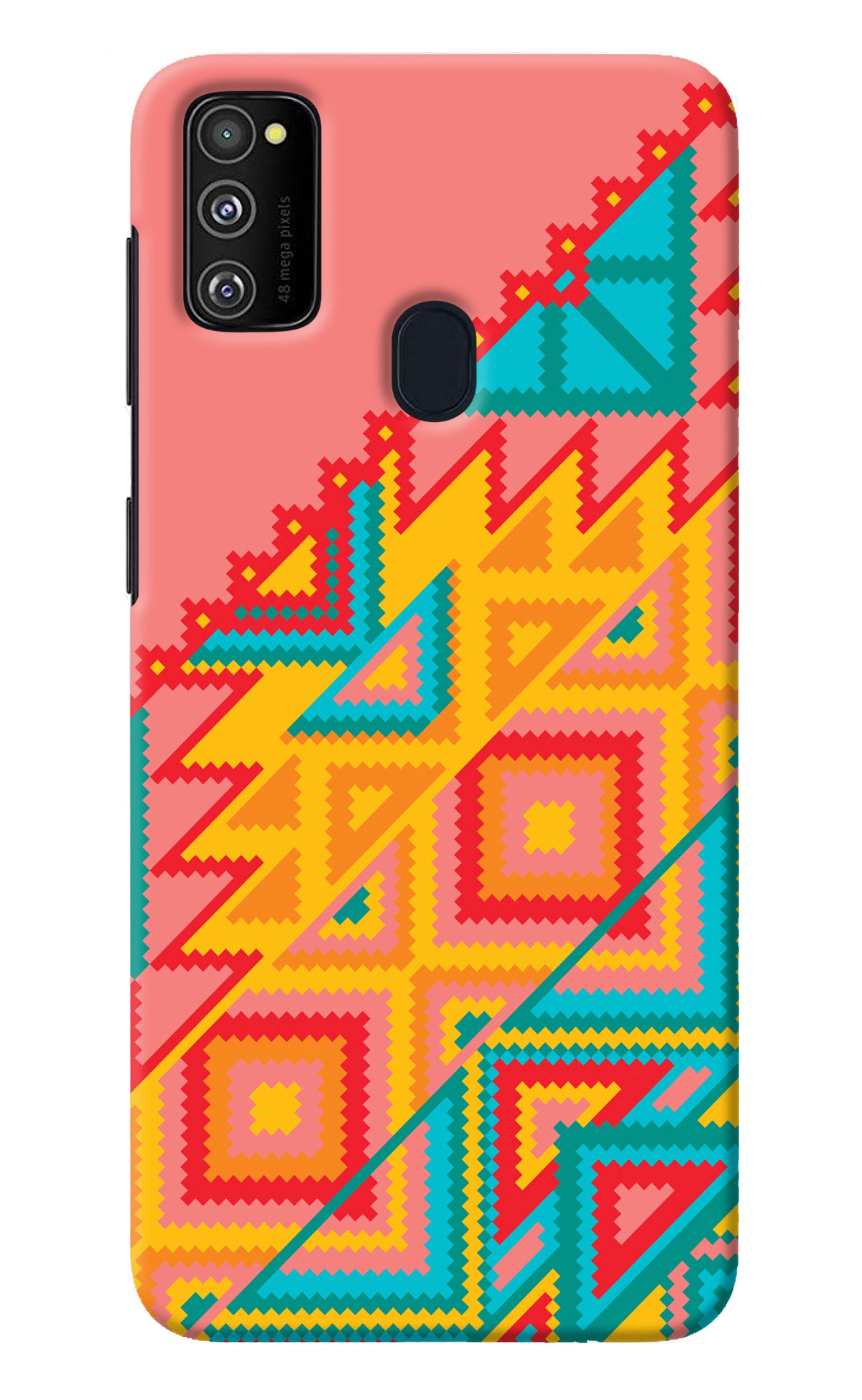 Aztec Tribal Samsung M21 2020 Back Cover