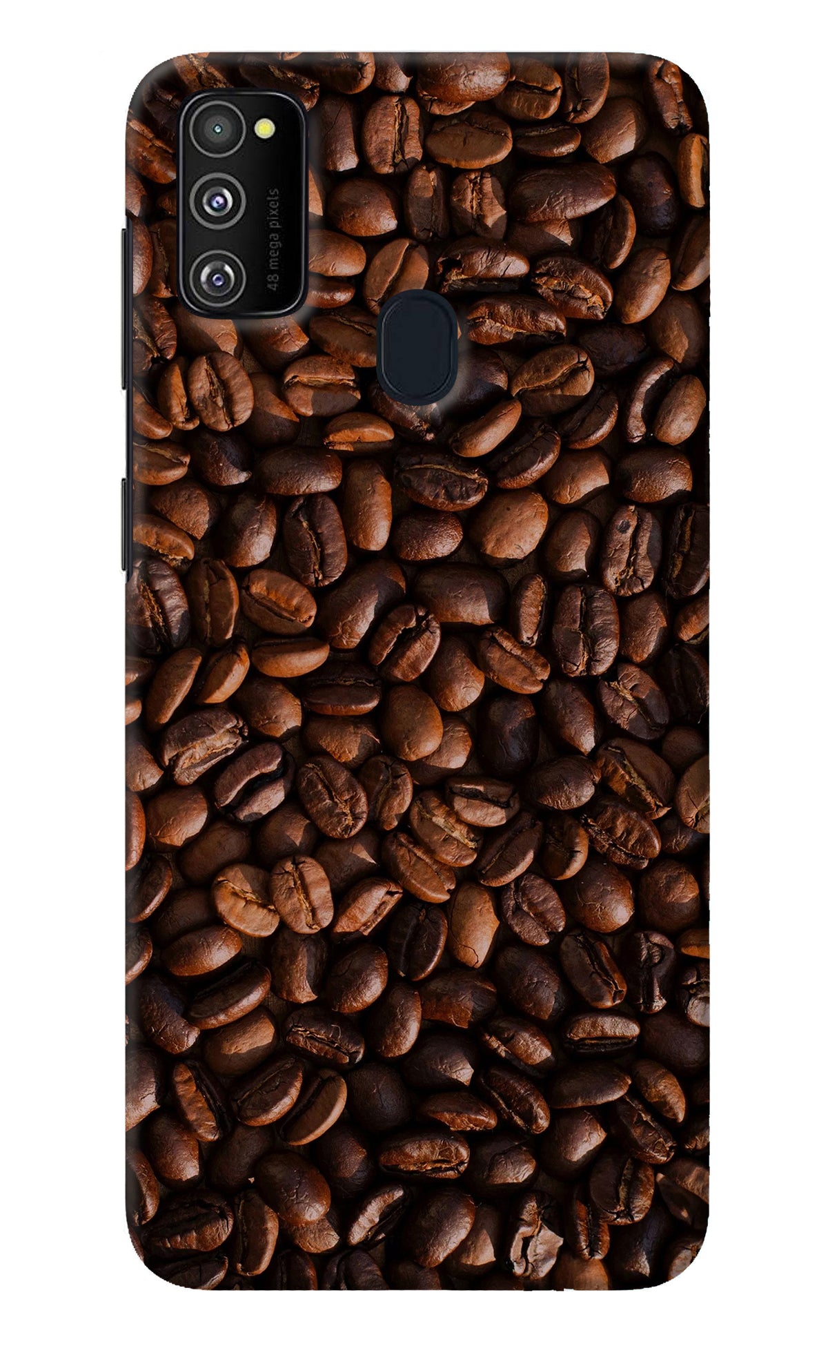 Coffee Beans Samsung M21 2020 Back Cover