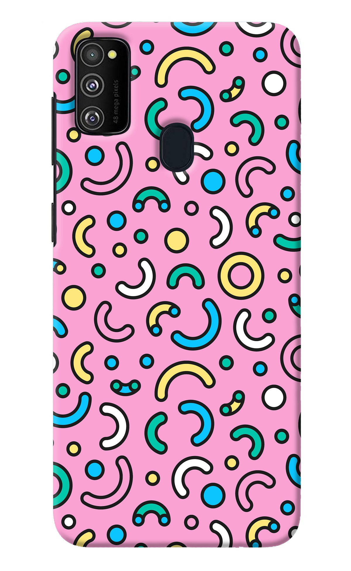 Memphis Design Samsung M21 2020 Back Cover