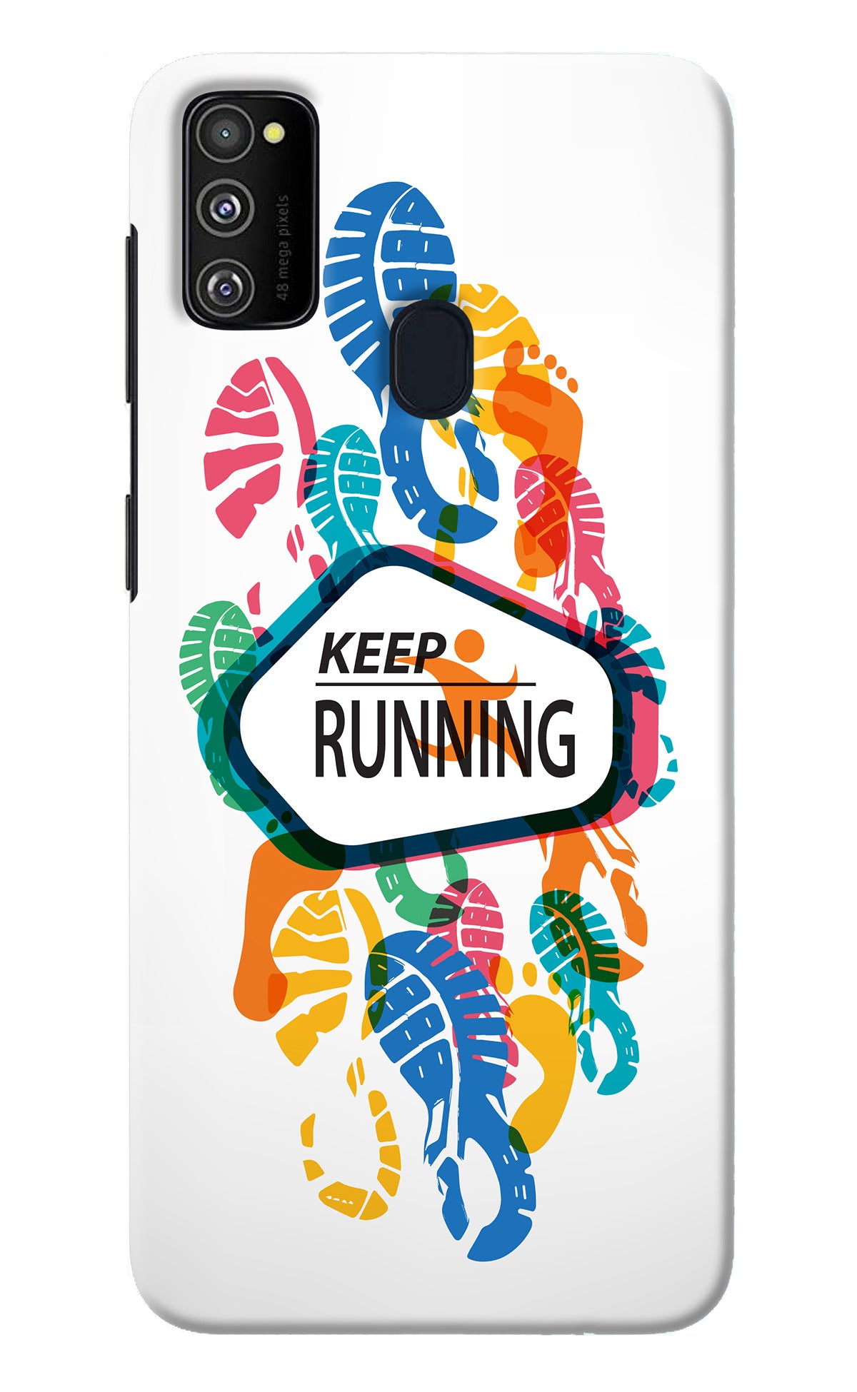 Keep Running Samsung M21 2020 Back Cover