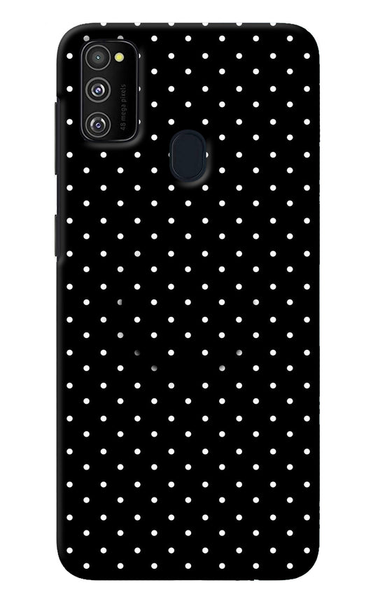 White Dots Samsung M21 2020 Pop Case
