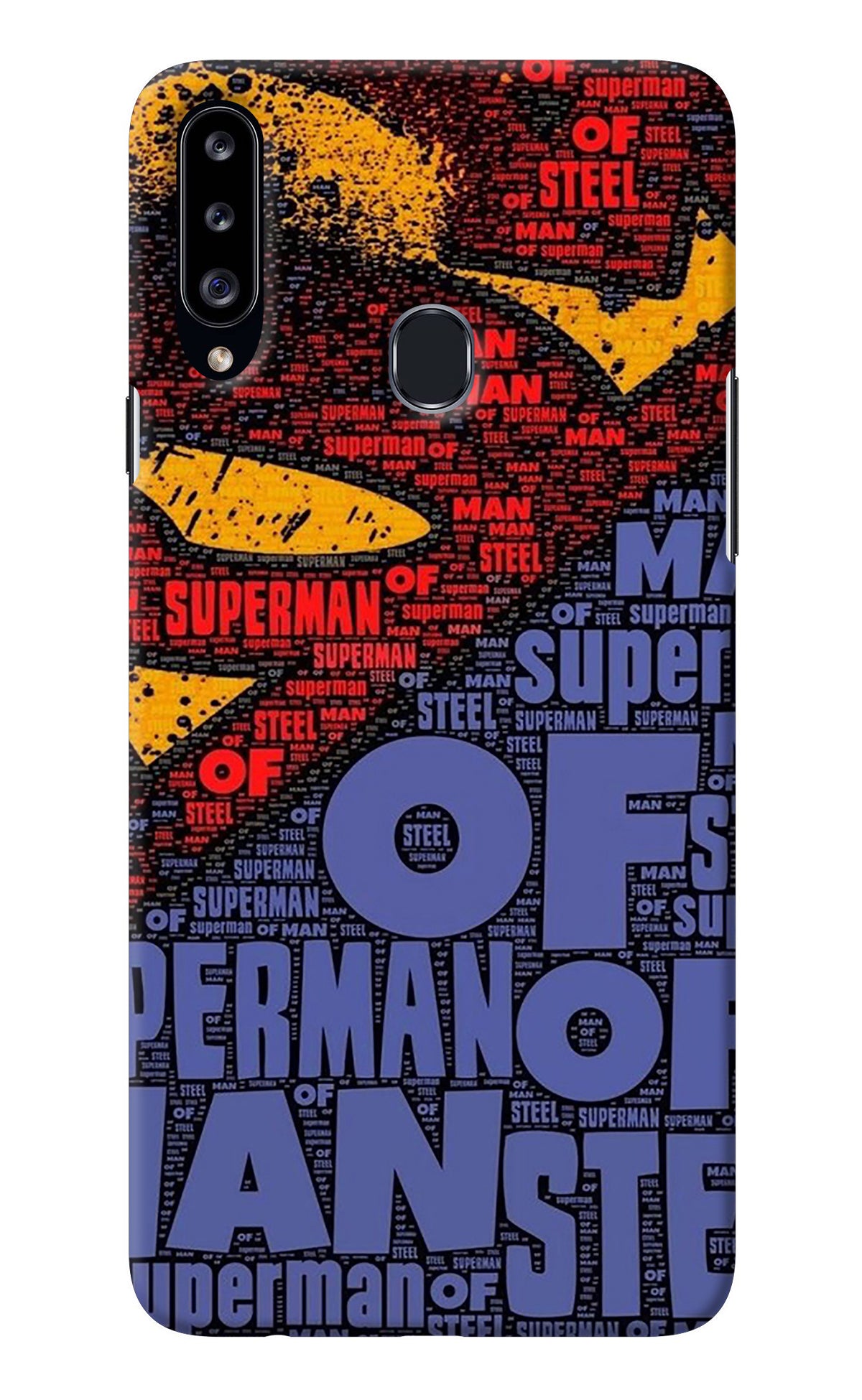Superman Samsung A20s Back Cover