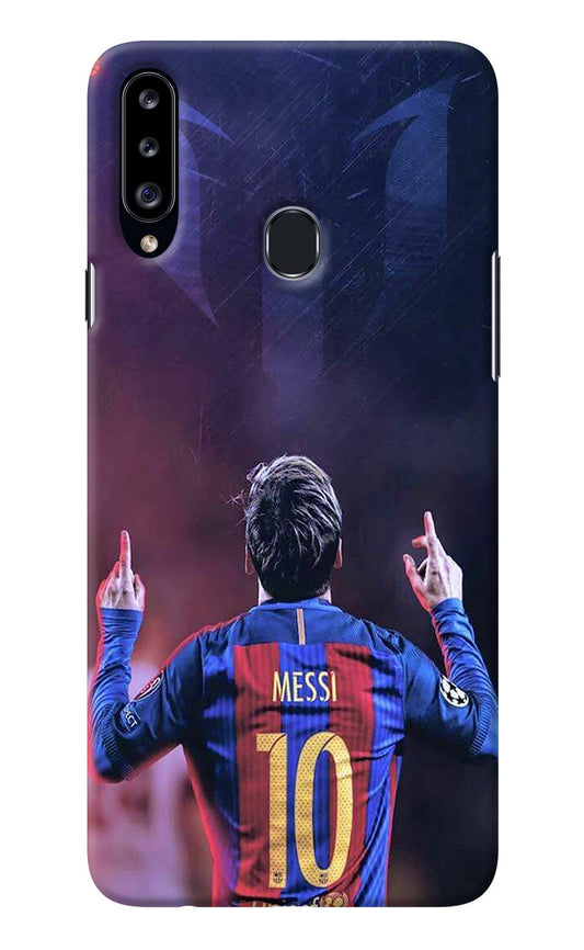 Messi Samsung A20s Back Cover