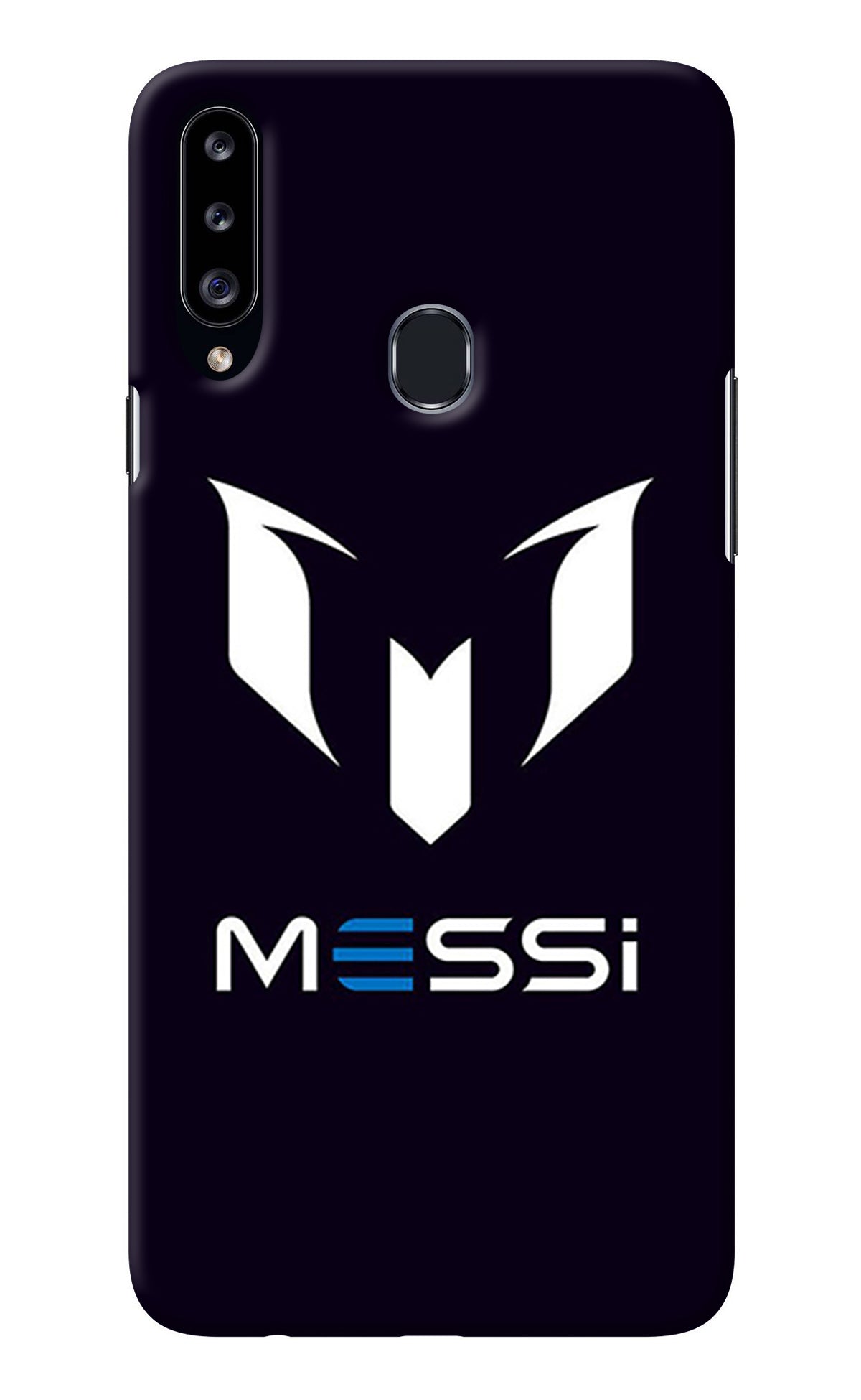 Messi Logo Samsung A20s Back Cover