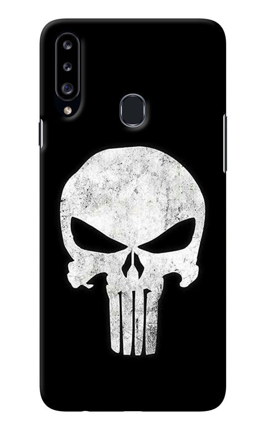 Punisher Skull Samsung A20s Back Cover
