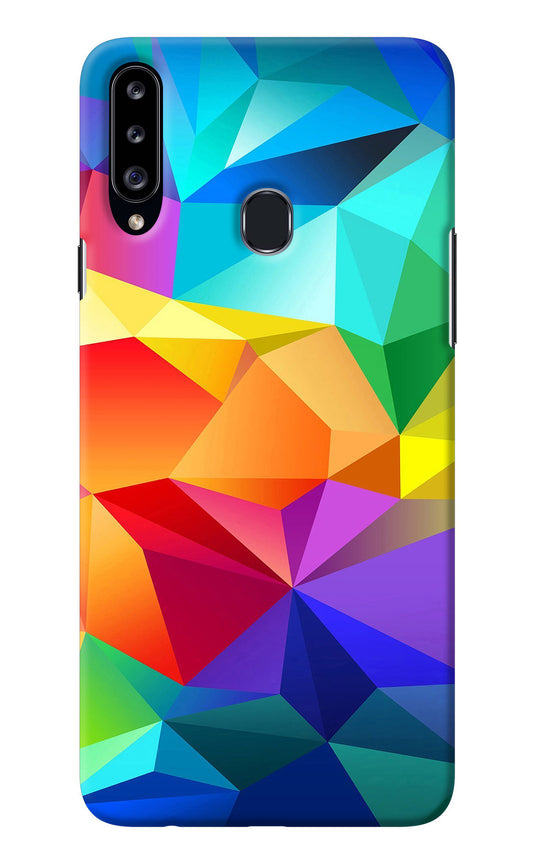 Abstract Pattern Samsung A20s Back Cover