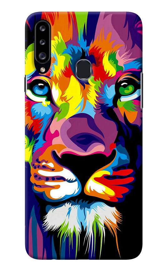 Lion Samsung A20s Back Cover