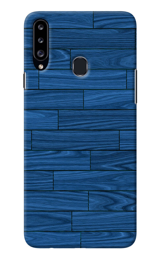 Wooden Texture Samsung A20s Back Cover