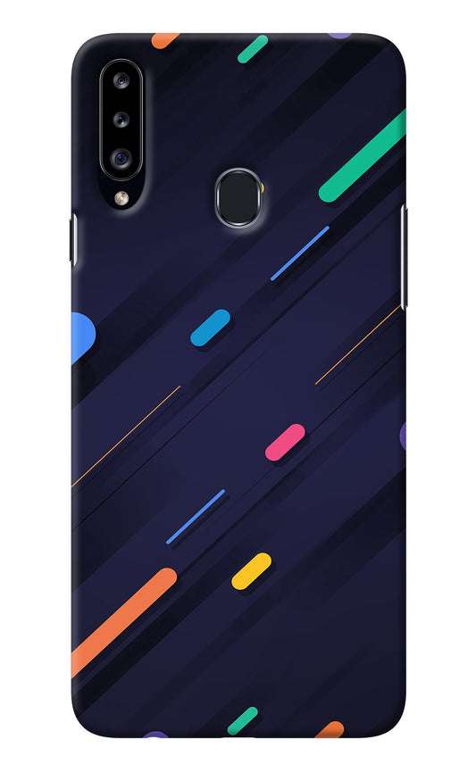 Abstract Design Samsung A20s Back Cover