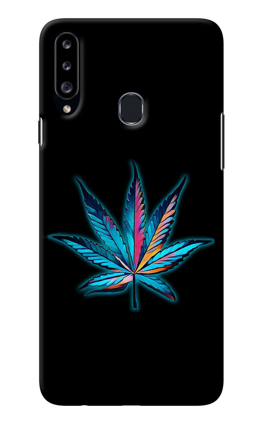 Weed Samsung A20s Back Cover