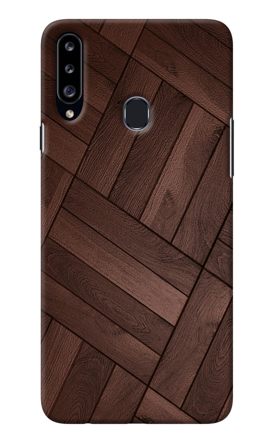 Wooden Texture Design Samsung A20s Back Cover