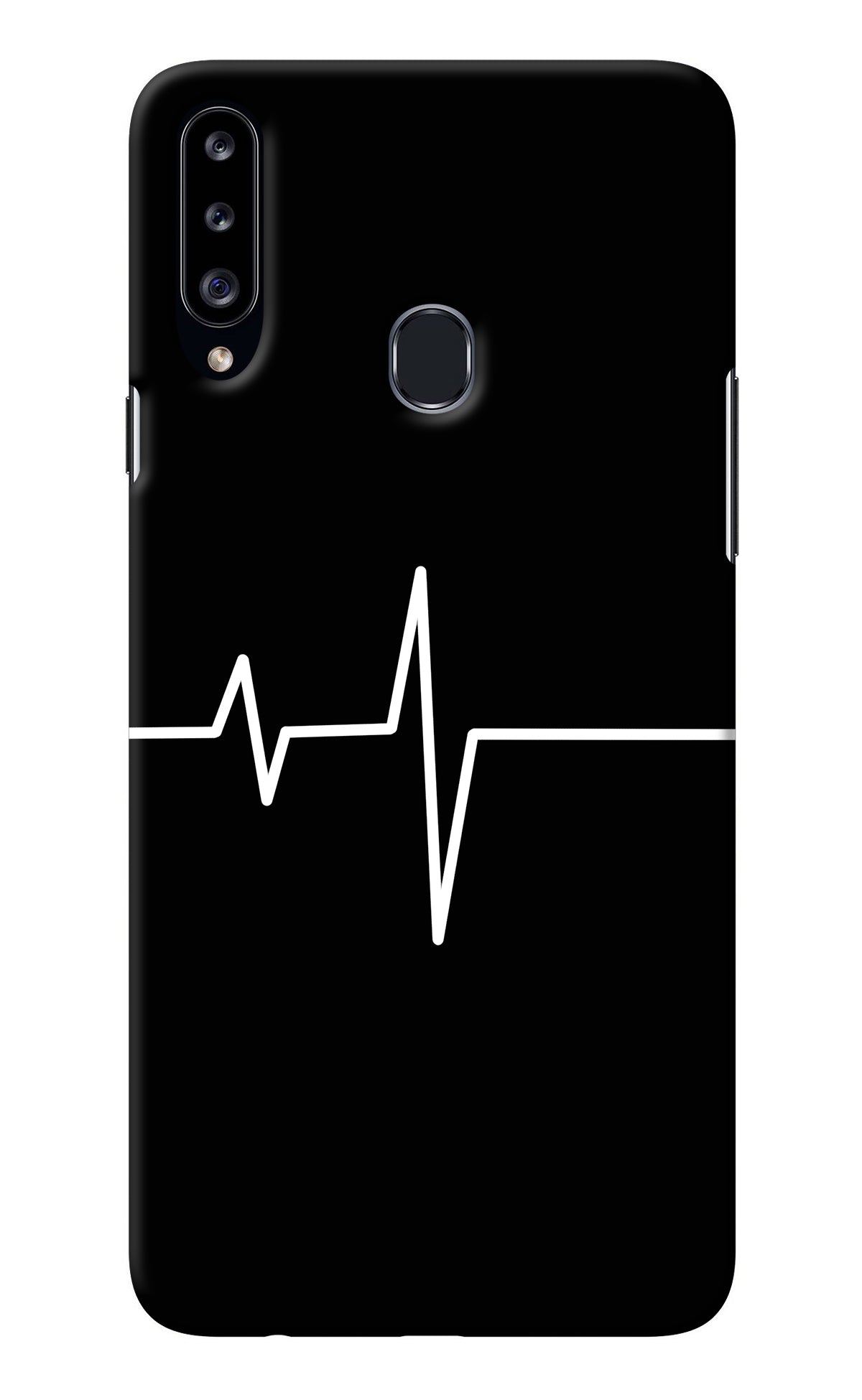 Heart Beats Samsung A20s Back Cover