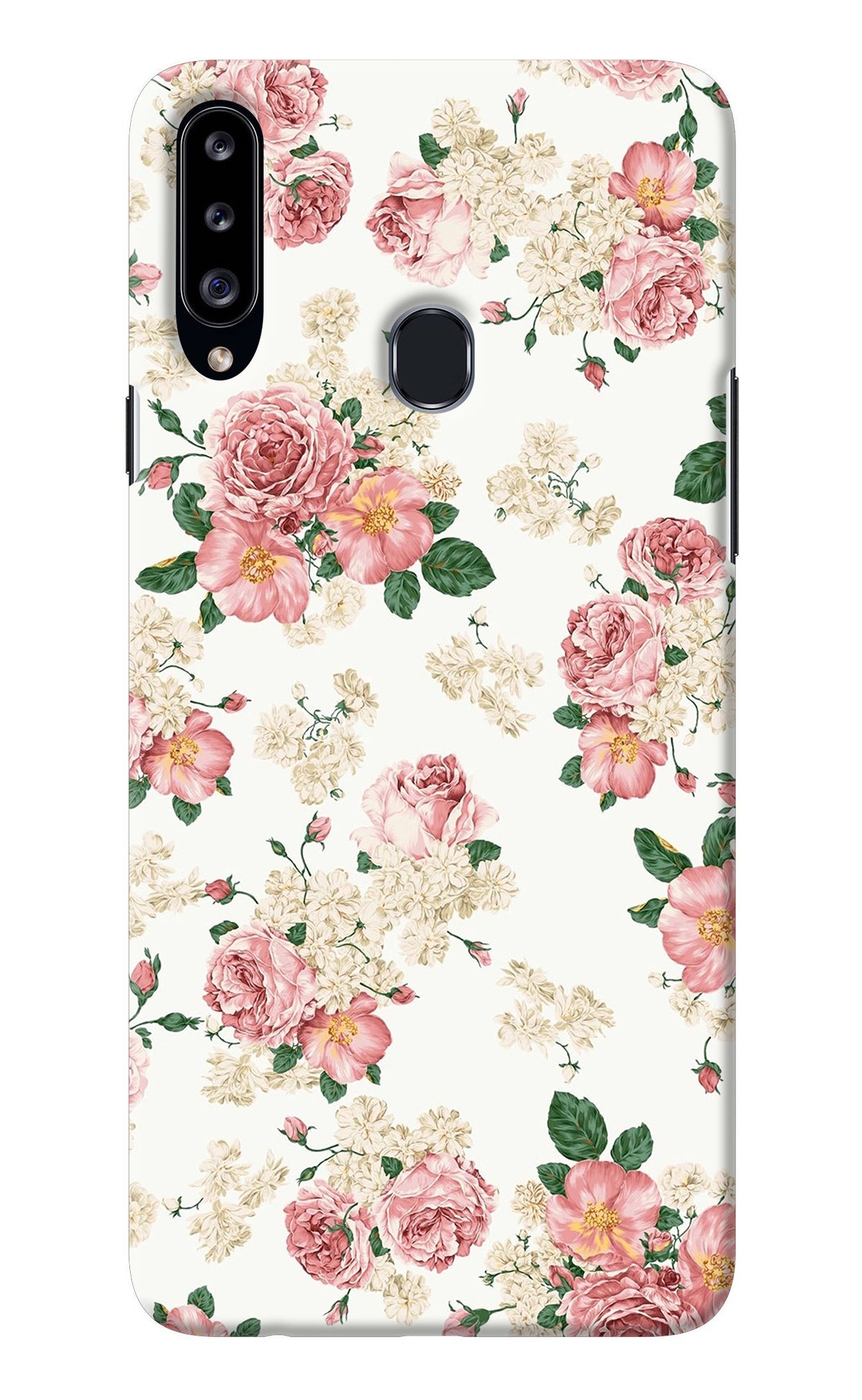 Flowers Samsung A20s Back Cover