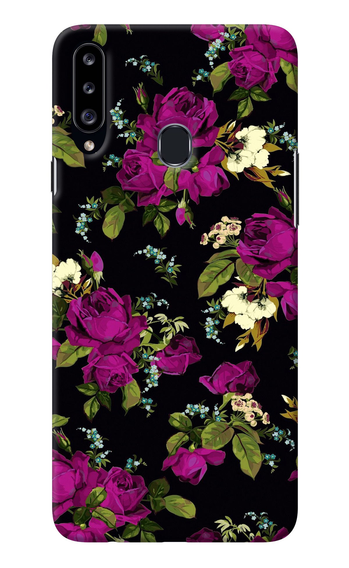 Flowers Samsung A20s Back Cover