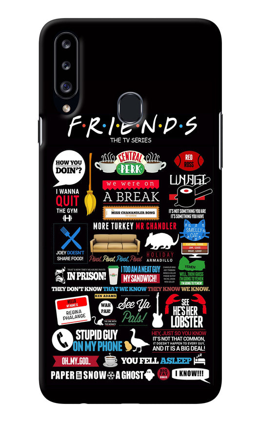 FRIENDS Samsung A20s Back Cover