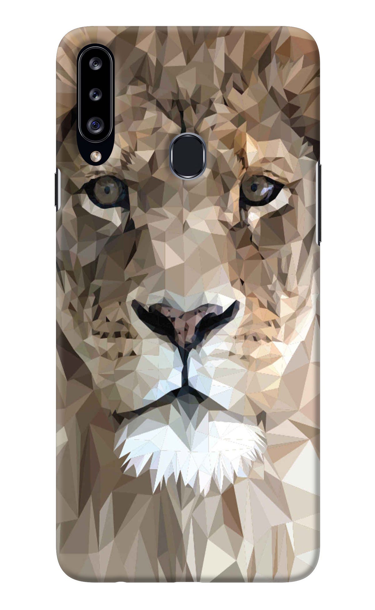 Lion Art Samsung A20s Back Cover