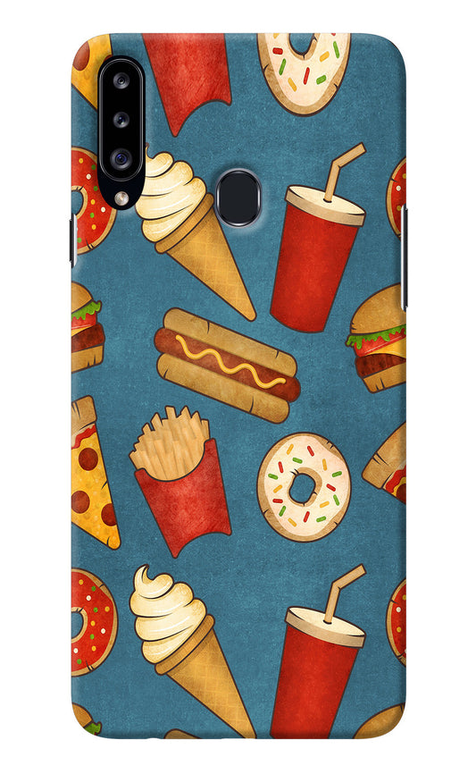 Foodie Samsung A20s Back Cover