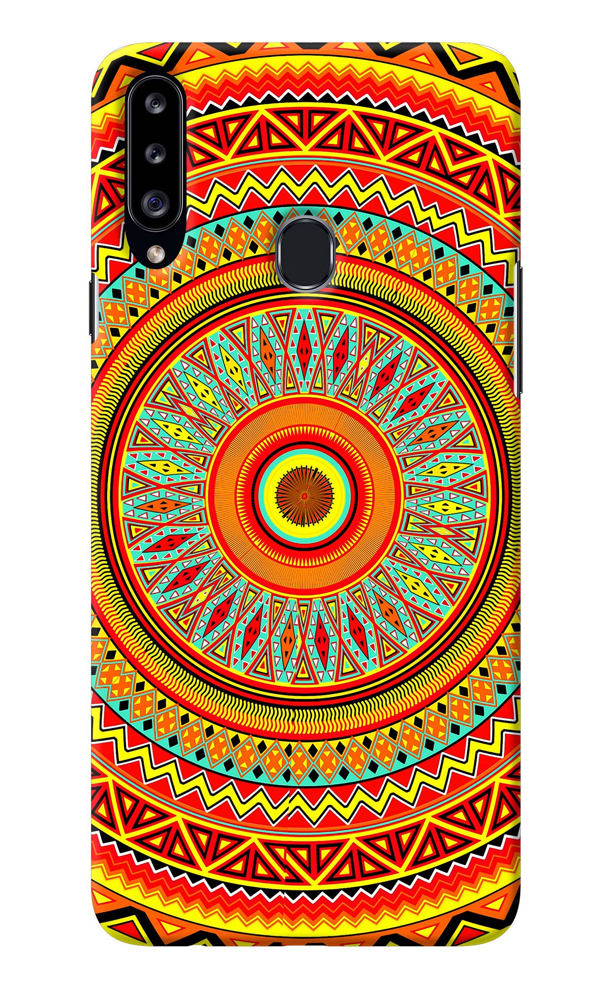 Mandala Pattern Samsung A20s Back Cover