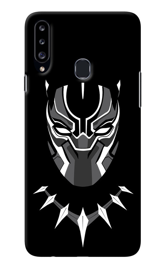 Black Panther Samsung A20s Back Cover