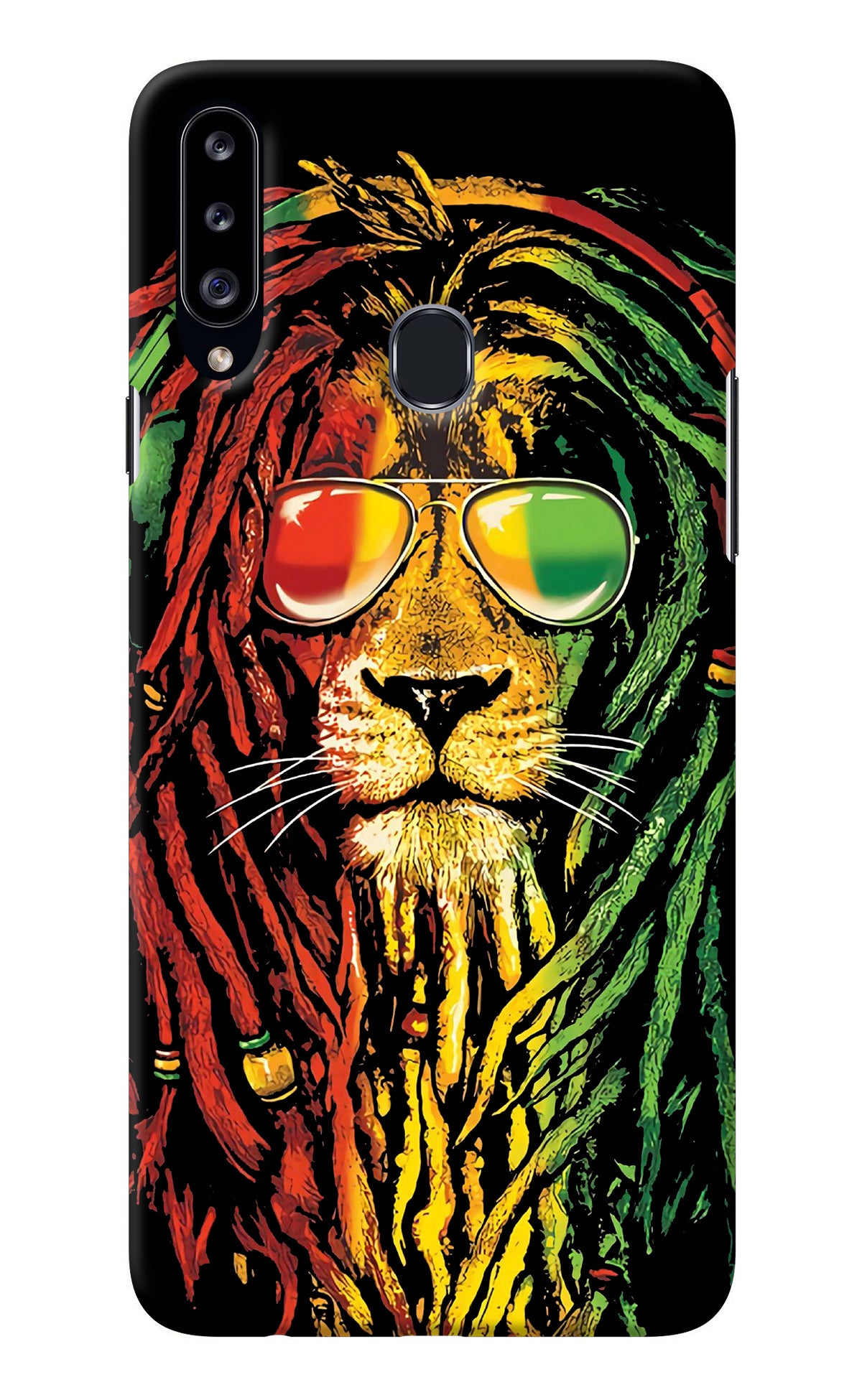 Rasta Lion Samsung A20s Back Cover