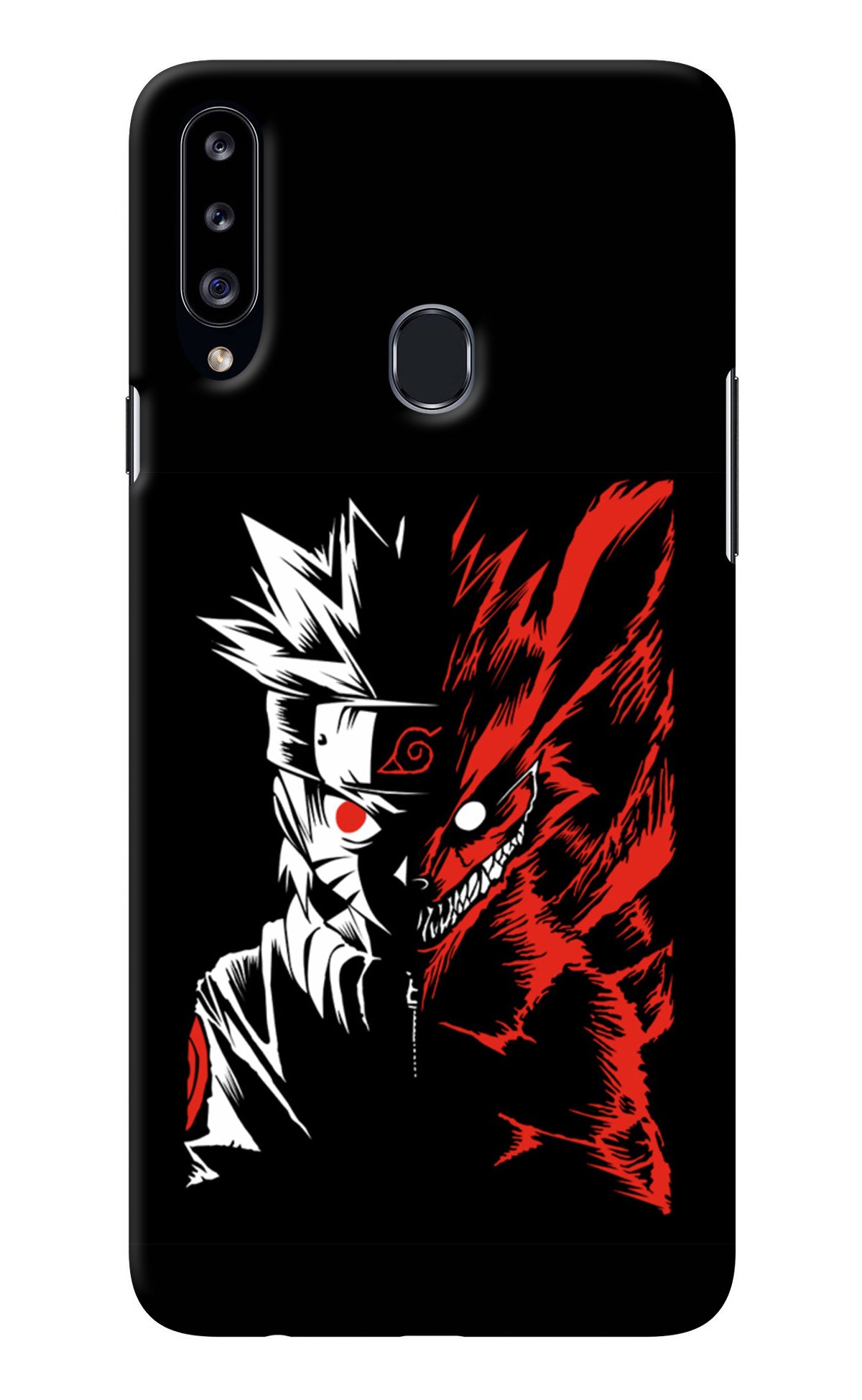 Naruto Two Face Samsung A20s Back Cover