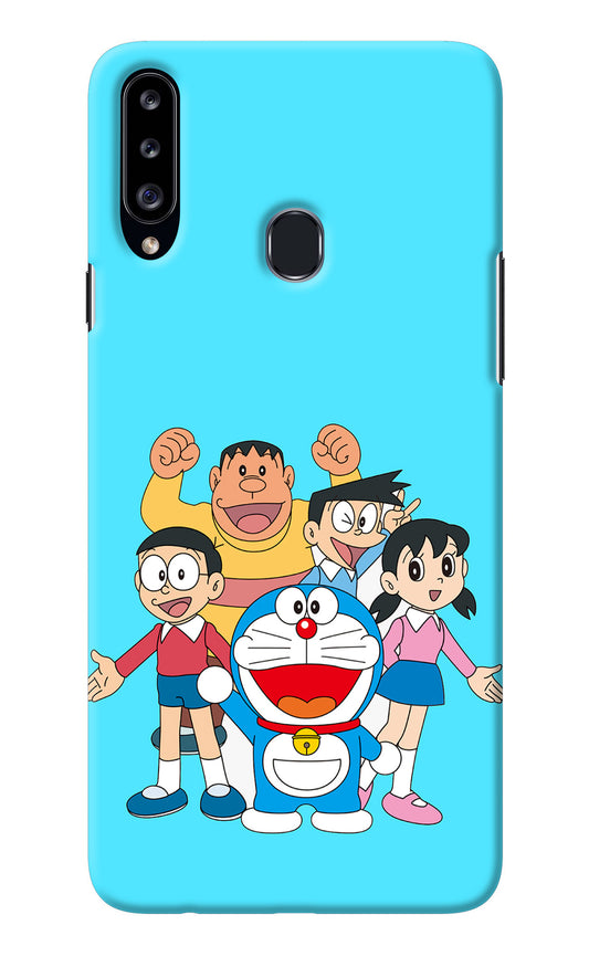 Doraemon Gang Samsung A20s Back Cover