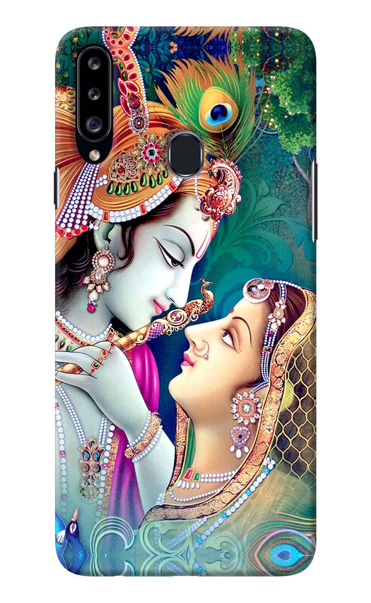 Lord Radha Krishna Samsung A20s Back Cover