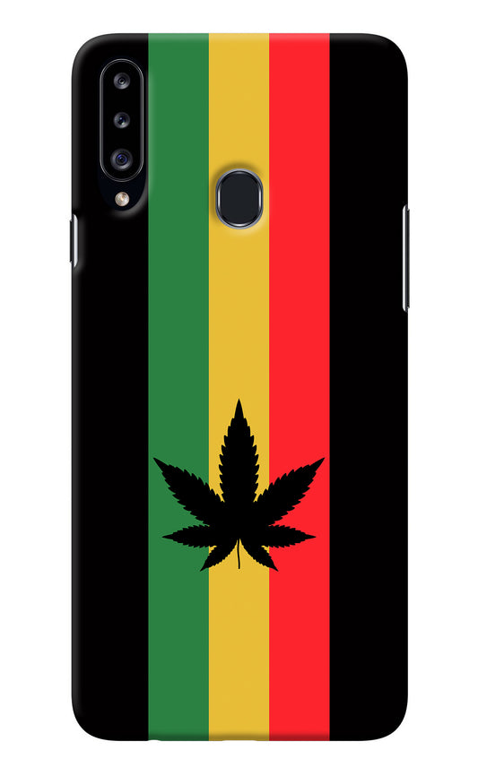 Weed Flag Samsung A20s Back Cover