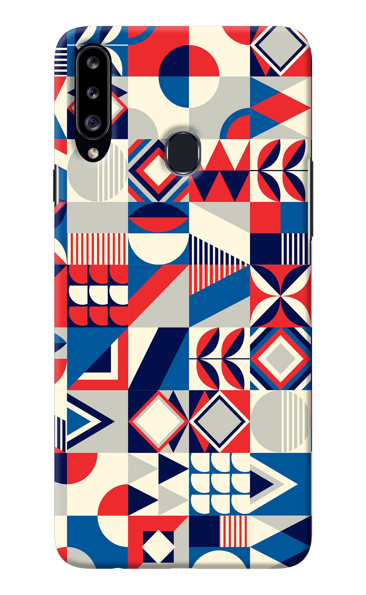 Colorful Pattern Samsung A20s Back Cover