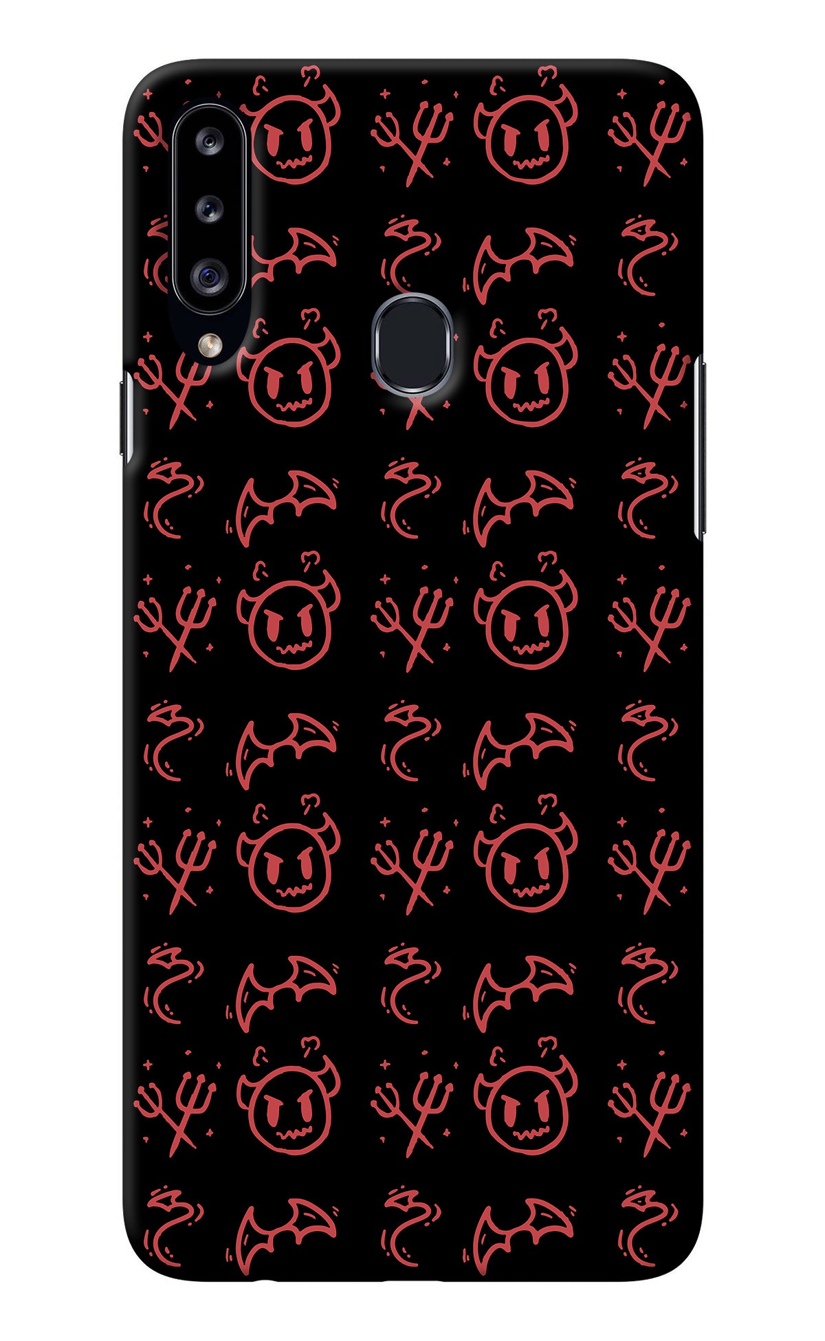 Devil Samsung A20s Back Cover