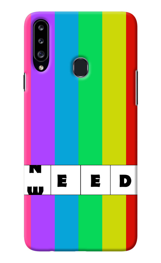 Need Weed Samsung A20s Back Cover