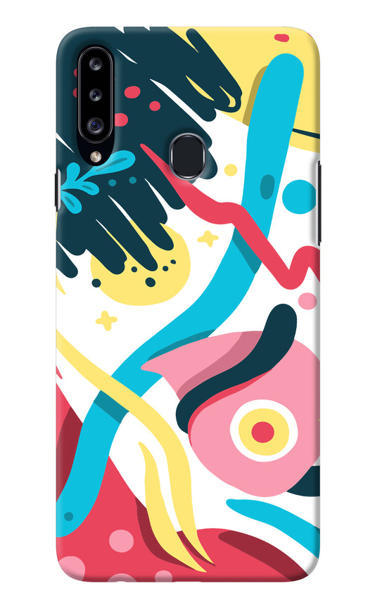 Trippy Samsung A20s Back Cover