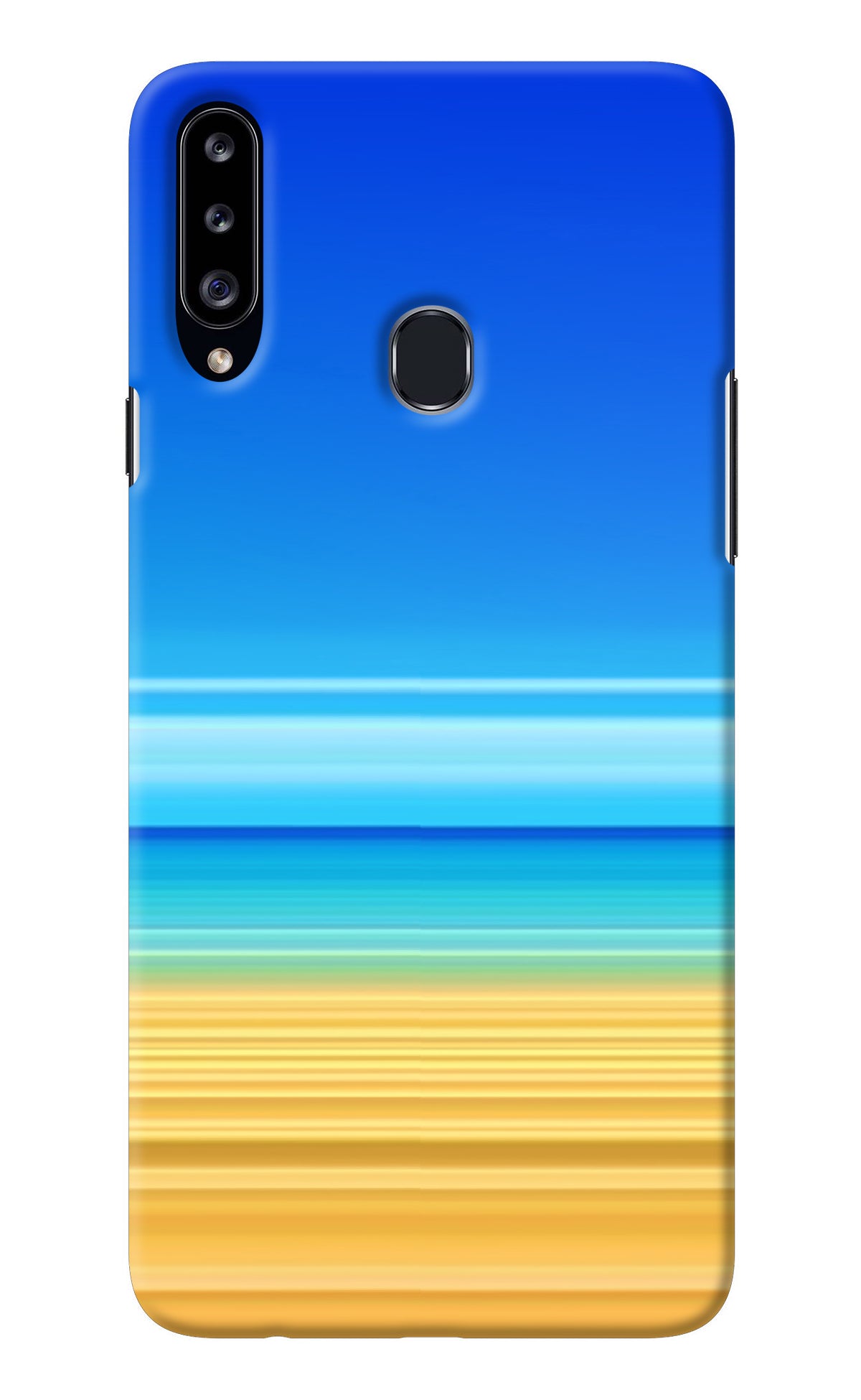 Beach Art Samsung A20s Back Cover