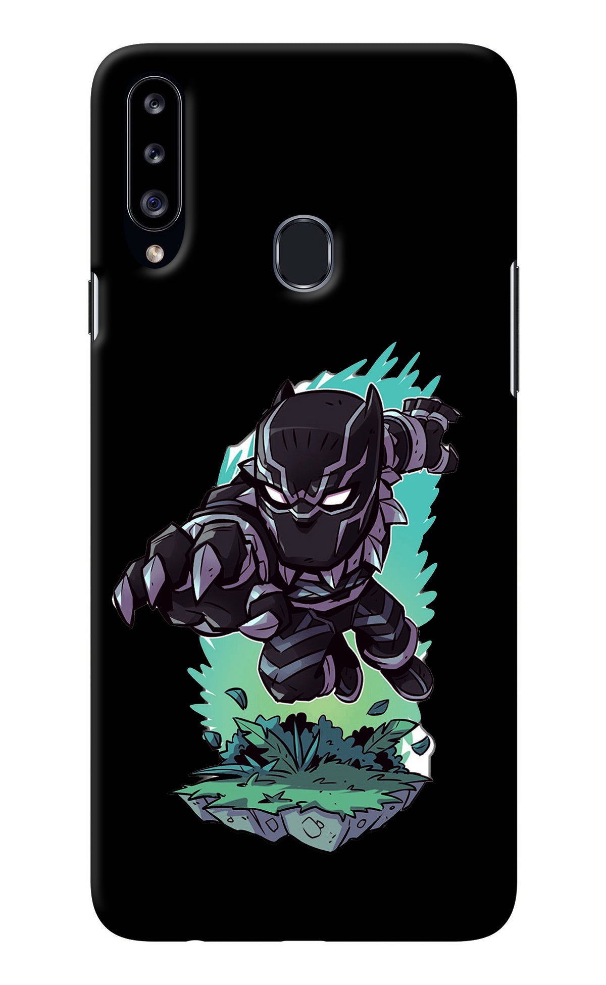 Black Panther Samsung A20s Back Cover