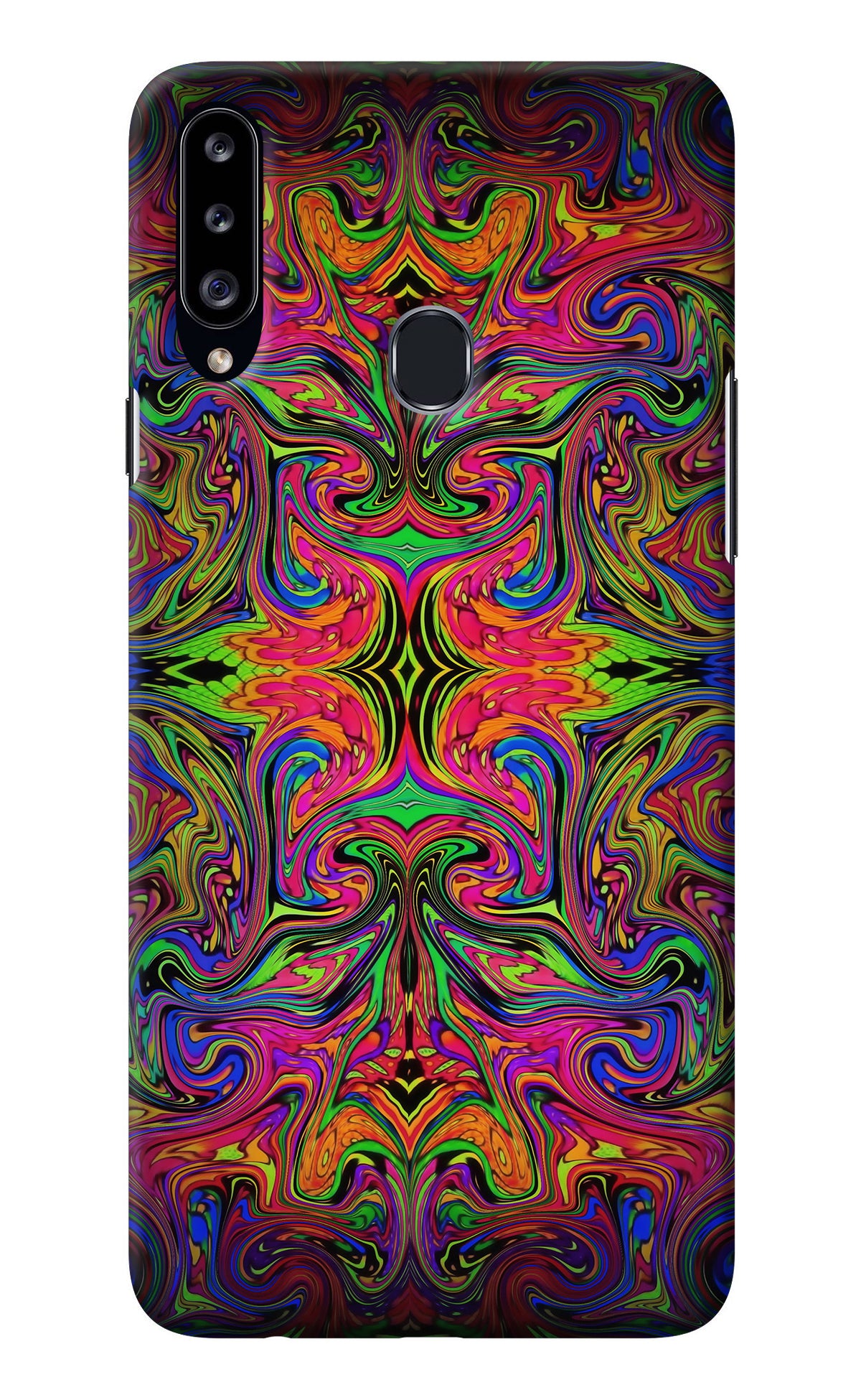 Psychedelic Art Samsung A20s Back Cover