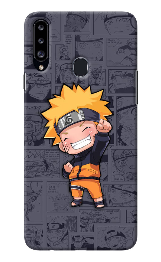 Chota Naruto Samsung A20s Back Cover