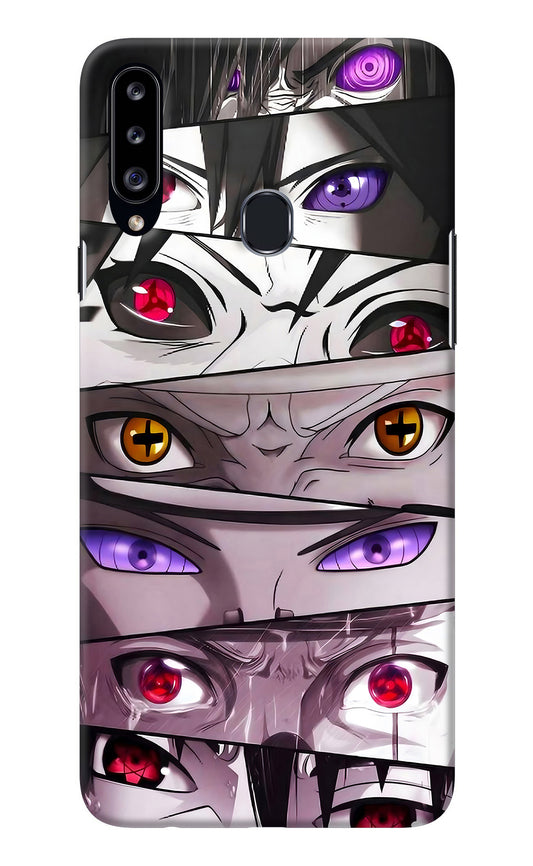 Naruto Anime Samsung A20s Back Cover