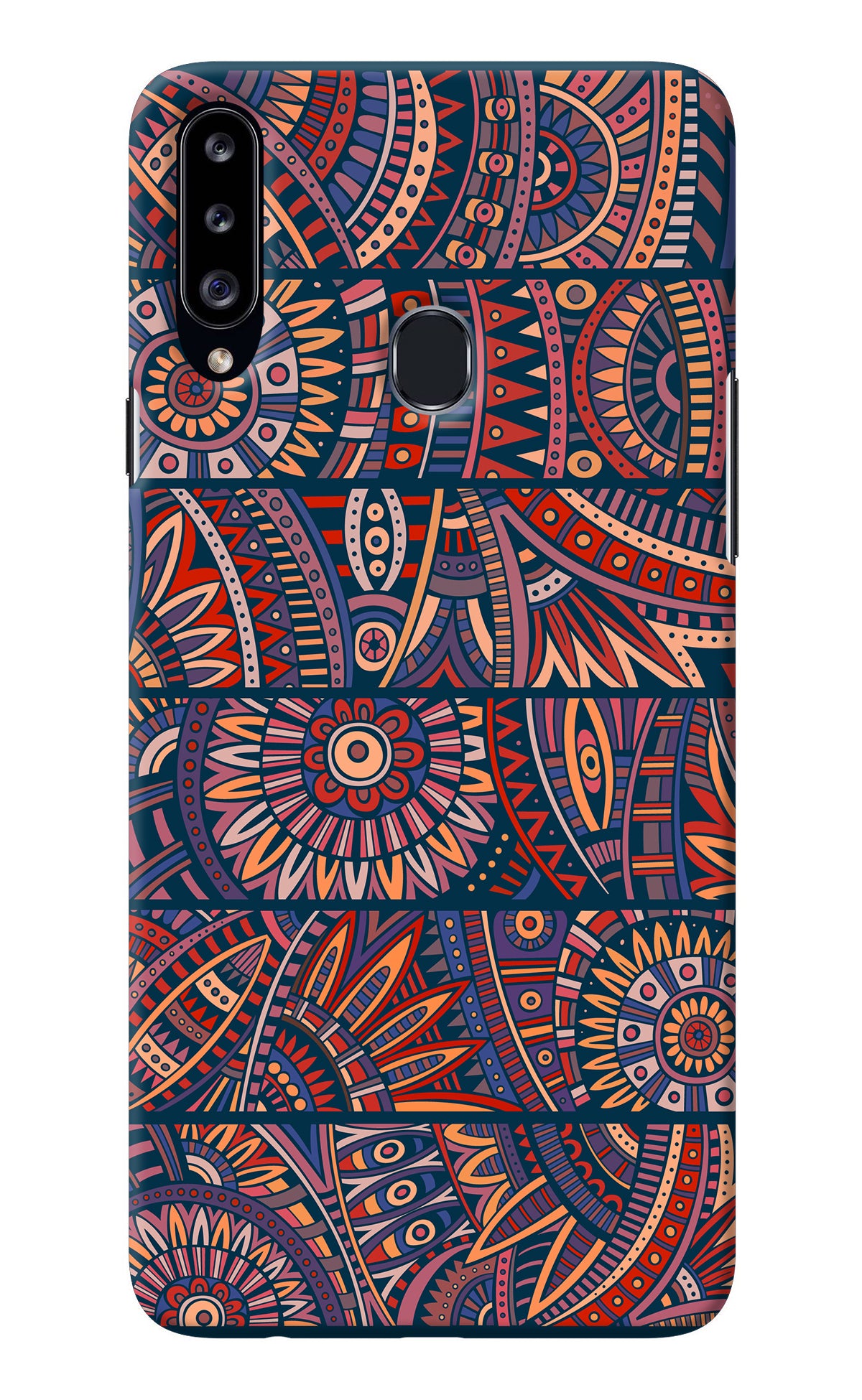 African Culture Design Samsung A20s Back Cover